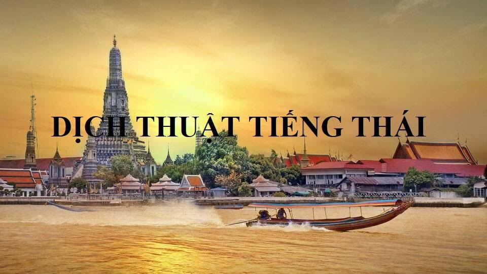 Dich thuat tieng thai - Dịch thuật tiếng Thái